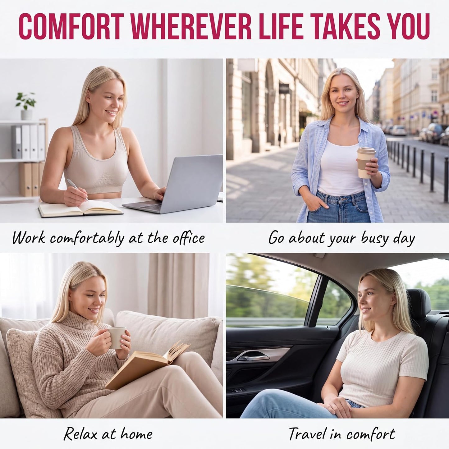 Heating Pad for Period Cramps – FSA&HSA Eligible Electric Menstrual Massage