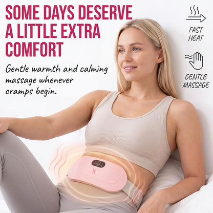 Heating Pad for Period Cramps – FSA&HSA Eligible Electric Menstrual Massage