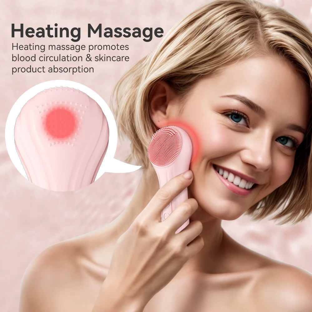 Silicone Glow™ – Electric Facial Cleanser & Exfoliating Scrubber