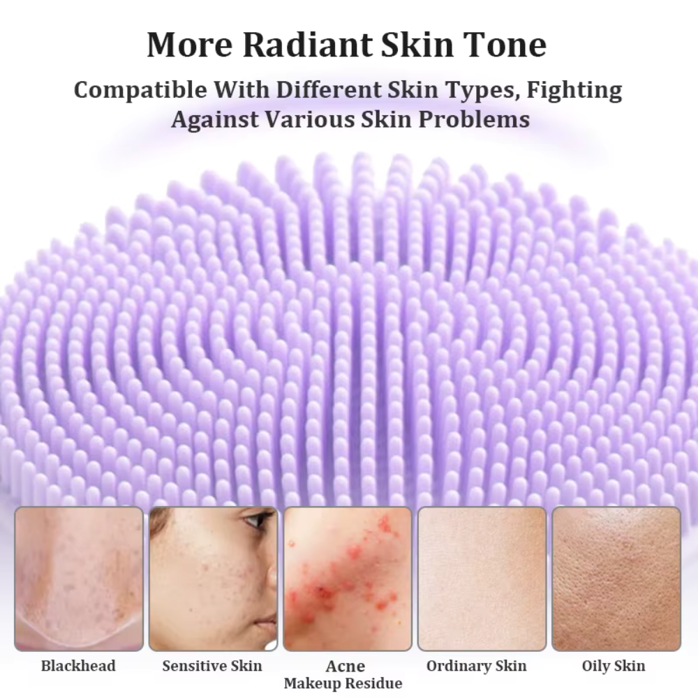5-in-1 Facial Cleansing & Skincare Brush