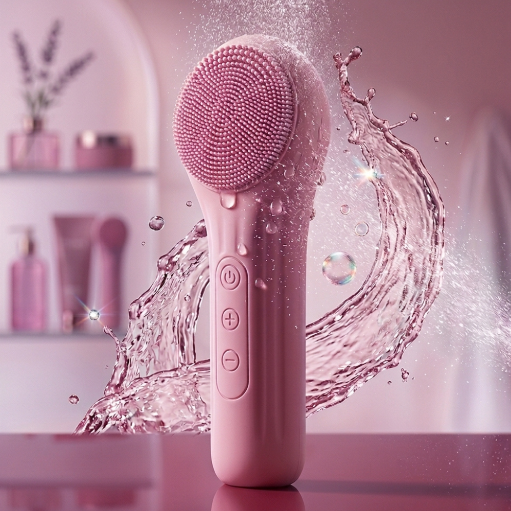 Silicone Glow™ – Electric Facial Cleanser & Exfoliating Scrubber