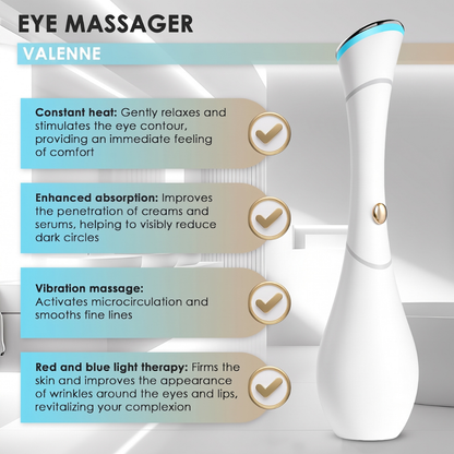4-in-1 LED Light Therapy Facial Massager Wand