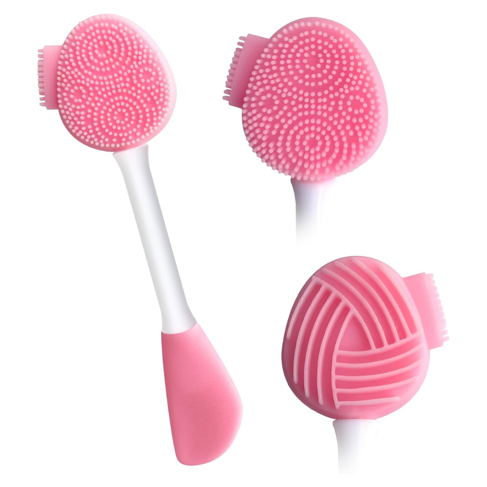 2-in-1 Silicone Facial Cleansing Brush & Mask Applicator