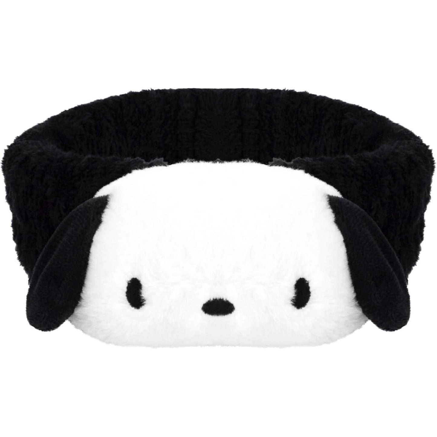 Kawaii Spa Headband for Washing Face, Make Up, Party; Soft, Stretchy, Comfortable; Black; 1 Count (Pack of 1) for Women
