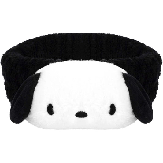 Kawaii Spa Headband for Washing Face, Make Up, Party; Soft, Stretchy, Comfortable; Black; 1 Count (Pack of 1) for Women
