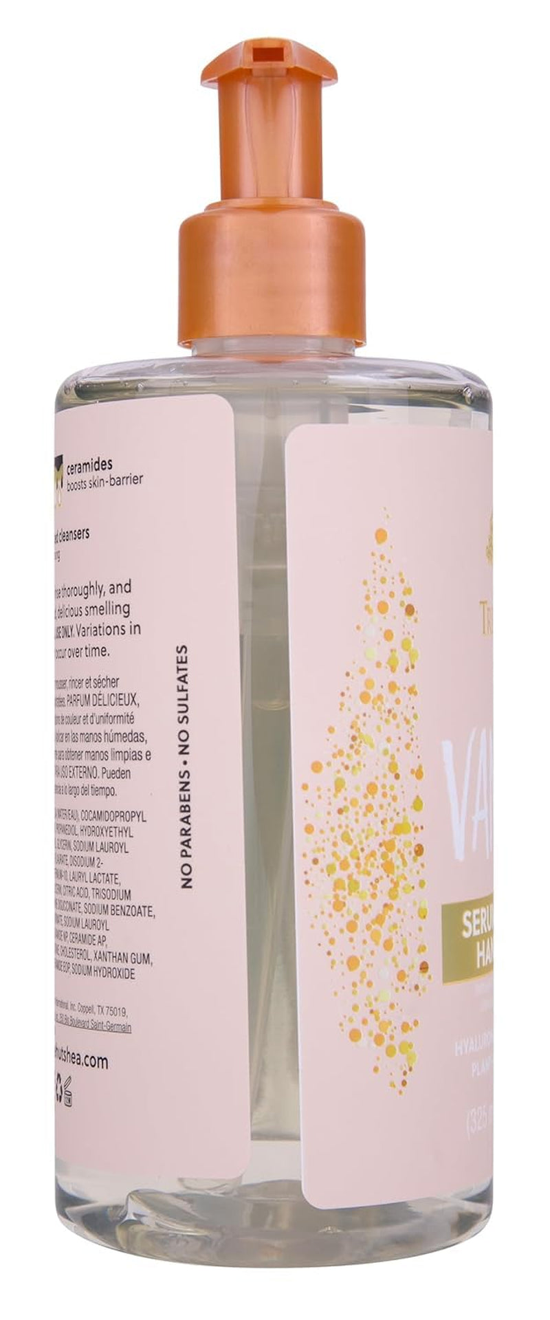Serum Infused Hand Wash, Vanilla, 11 Fl Oz | Nourish & Hydrate Hands, Strengthening Skin Care, Long-Lasting Scent, Cleanse & Lock in Moisture, Cermamides
