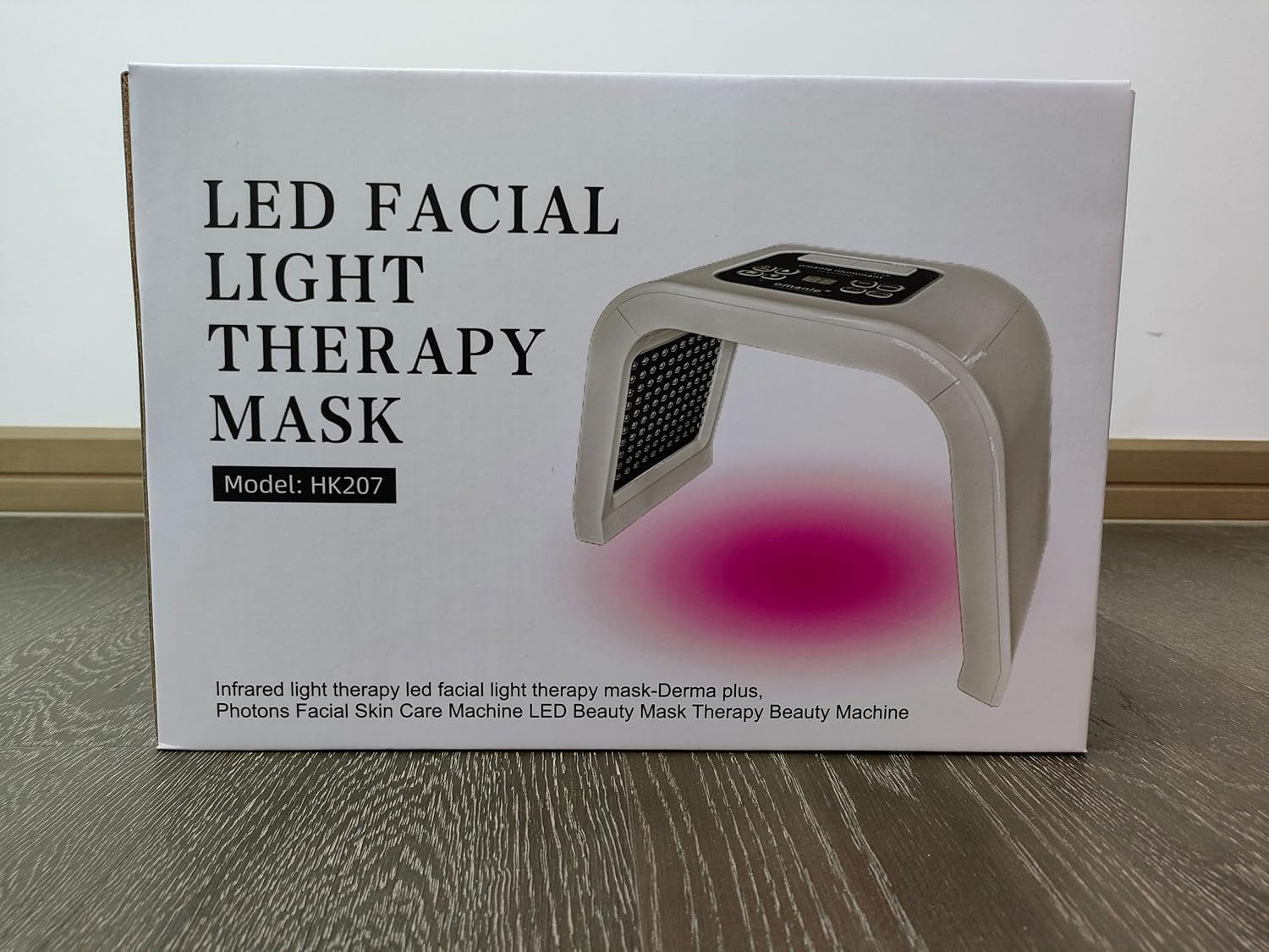 LED Facial Light Theraphy Mask,Led-Face-Light-Therapy, 7 in 1 Color LED Face Mask Facial Body Beauty Equipment