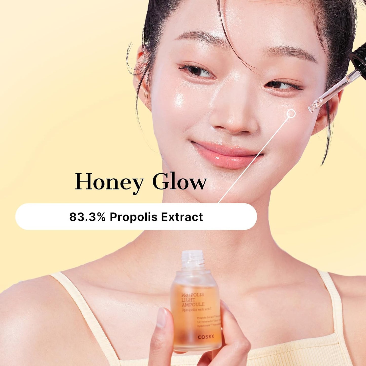 73% Propolis Light Ampoule for Sensitive Skin, Fine Lines, 1.01Fl.Oz